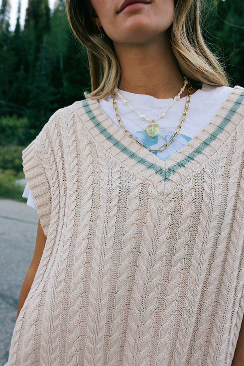 Cloud Nine Knit Vest *RESTOCKED*